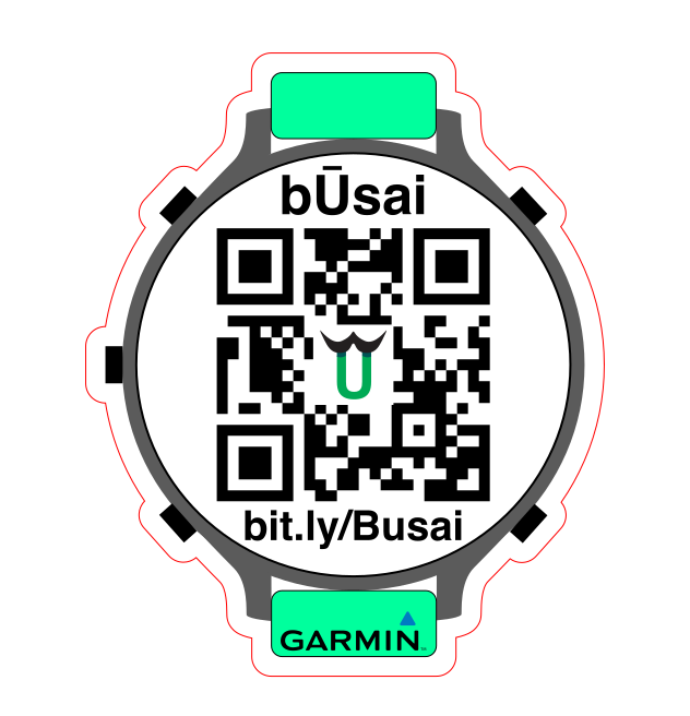 qr code sticker with download link